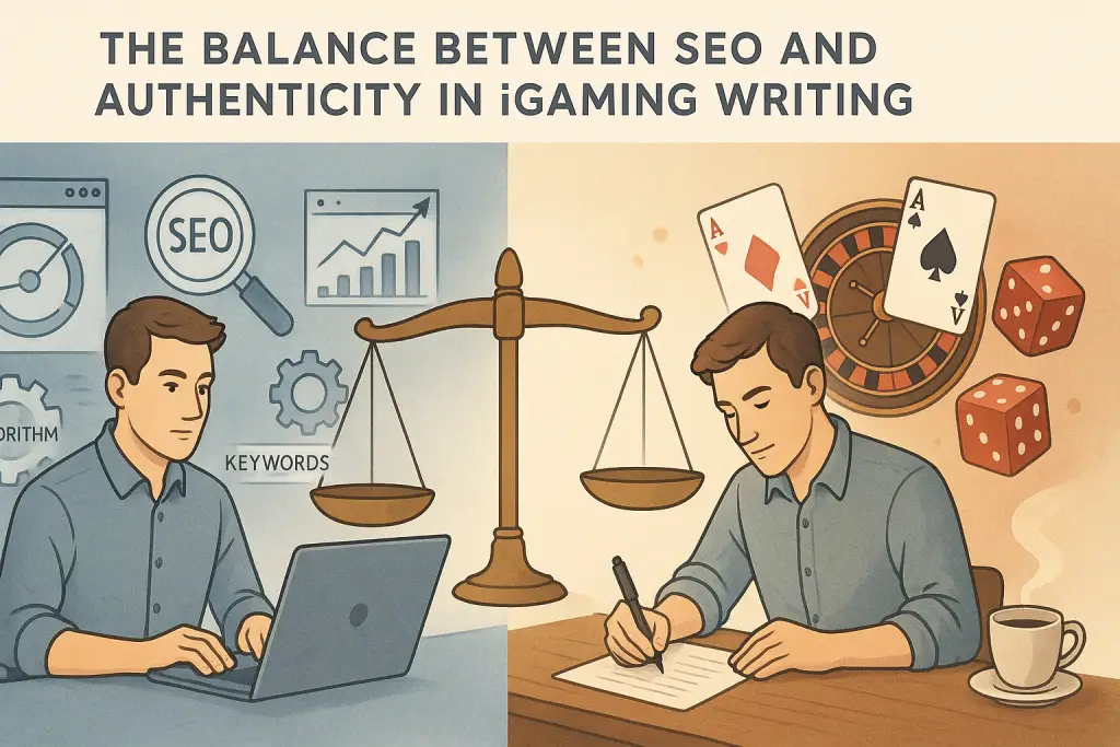 The Balance Between SEO and Authenticity in iGaming Writing