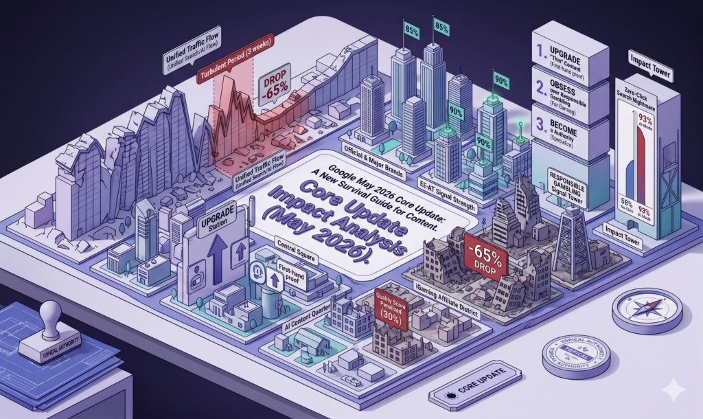Surviving the Crash: What the Google Core Updates (May 2026) Mean for Content Strategy Going Forward